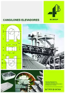Catálogo completo - Cangilones de elevadores