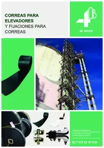 Catálogo completo - Correas elevadoras