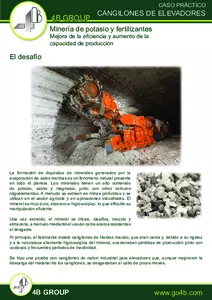Caso práctico: Minera de potasio - Mejora de la eficiencia de un elevador