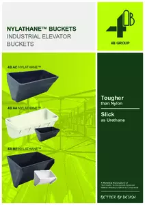 Product Brochure - 4B Nylathane Buckets