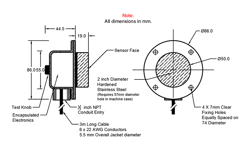 TS2 - 4b Touchswitch Sensor - drawing