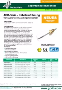 Datenblatt - ADB Sensor