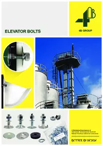 Full Line Elevator Bolts Catalogue
