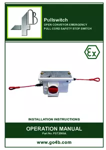 Product Manual - Pullswitch