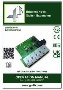 Product Manual - Ethernet Switch Expansion