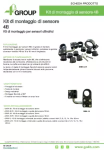 Scheda prodotto - kit di montaggio di sensori 4B