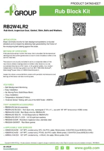 Product datasheet - RB2W4LR2 - Rub Block Kit