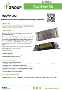 Datenblatt - RB2W4LR2 - Rub Block Kit