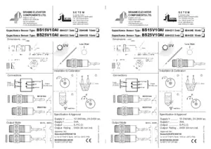 Product Manual - BS15V10AI / BS25V10AI