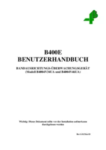 Handbuch - B400 Elite