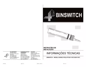 Manual de Instruções - Binswitch 2-wire