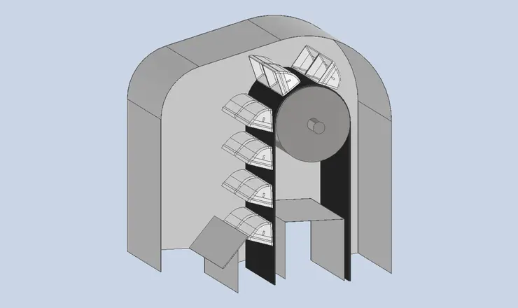 elevator head - AFTER modifications