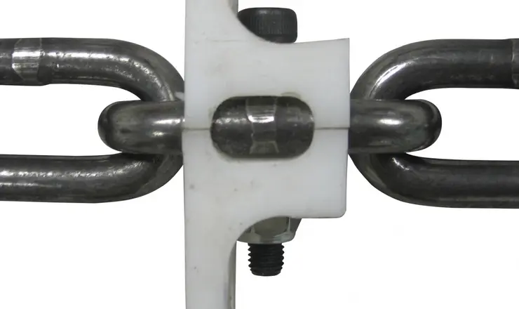 Bolt 'n' Go Round Link Chain - close-up from top